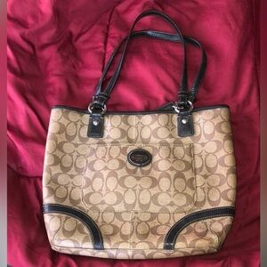 Leather Coach Purse
